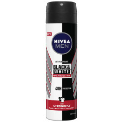 Nivea Men Deodorant Black & White Max Protection Aerosol 250ml
