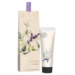 OM SHE Aromatherapy Pure Organics Hand Cream 100ml - Lavender, Amber & Rose