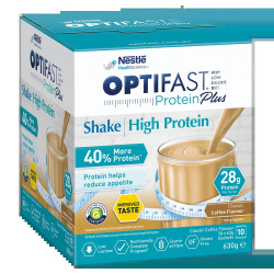 Optifast VLCD Protein Plus Shake Classic Coffee Flavour 10 Pack 630g