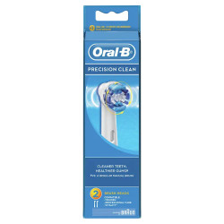 Oral-B Precision Clean Brush Heads Eb20-2 2 Pack