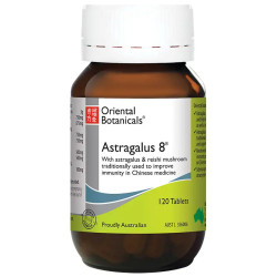 Oriental Botanicals Astragalus 8 120 Tablets