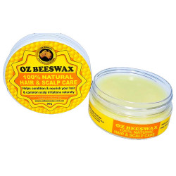 OZ Beeswax Best Beeswax Scalp & Hair Calm Balm Styler & Treatment 50g