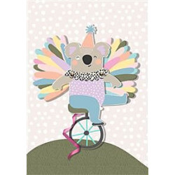 Party Animal Greeting Card Heart of Gold