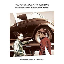 Pigment What About the Car Greeting Card Pigment