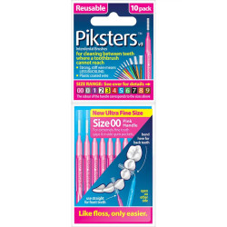 Piksters Interdental Brushes Size 00 10 Pack