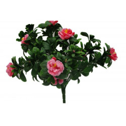 Pink Rose Bunch UV Resistant 45cm
