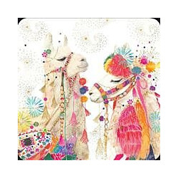 Pizazz Ltd Ed Llamas Greeting Card Pizazz Ltd Edition
