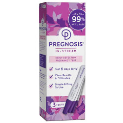 Pregnosis In-Stream Pregnancy Test 3 Pack
