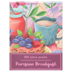 Puzzle Box 300 Piece Parisian Breakfast