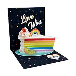 Rainbow Cake Greeting Card Treasures