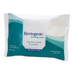 Rectogesic Cleansing 25 Wipes
