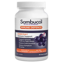Sambucol Immune Defence Everyday Immune Support 60 Capsules