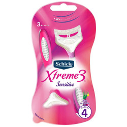 Schick Xtreme 3 Sensitive for Women Disposable Razors 4 Pack