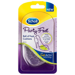 Scholl Party Feet Ball of Foot Cushions 1 Pair