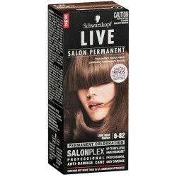 Schwarzkopf Live Salon Permanent 6-82 Light Rose Brown 1 Pack