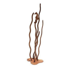 Seahorse in Seagrass Garden Art