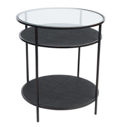 SH Fliders Side Table Black