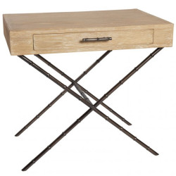 SH MARINA LAMP TABLE OAK