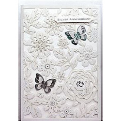 Silver Anniversary Greeting Card