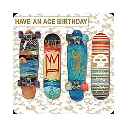 Skateboards Greeting Card Pizazz For Men