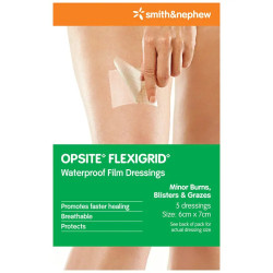 Smith & Nephew Opsite Flexigrid 6 x 7cm 5 Pack
