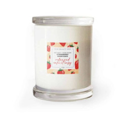 Strawberry Shortcake Hand Poured Soy Aromatherapy Candle