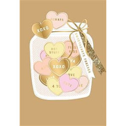 Sweethearts Forever Greeting Card Heart of Gold