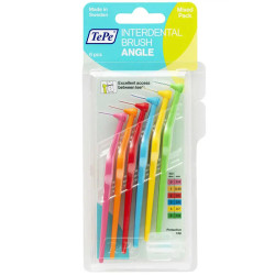 TePe Interdental Angle Brushes 6 Piece Mix Pack