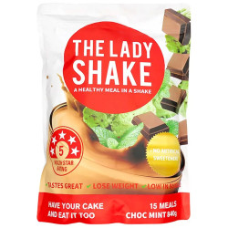 The Lady Shake Choc Mint Powder 840g