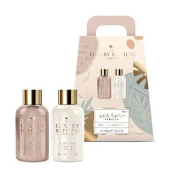 The Luxury Bathing Co Warm Vanilla Mini Body Duo