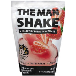 The Man Shake Strawberry Powder 840g