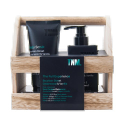 The Nourished Man 4 Piece Timber Crate