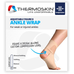 Thermoskin Elastic Ankle Wrap Support 605 L/XL Size