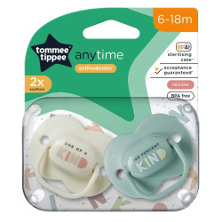 Tommee Tippee Any Time Soothers 6-18 months