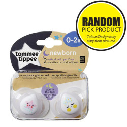 Tommee Tippee Newborn Anytime Soothers 0-2M