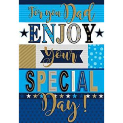 Typographical Greeting Card