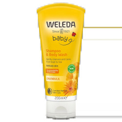 Weleda Calendula Shampoo & Body Wash 200ml