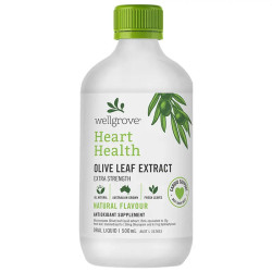 Wellgrove Heart Health Olive Leaf Extract Natural 500ml