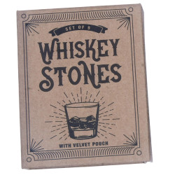 Whiskey Stones 9 Piece Set