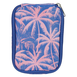 Wicked Sista Portable Pill Case Bahama Palms