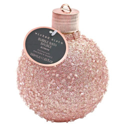 Wicked Sista Rose Gold Glitter Bubble Bath Blossom 350ml