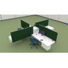 L-Shaped Workstation Desk